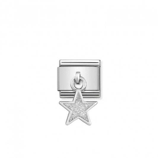 Nomination Glitter Star Drop 331805/02 - Judith Hart Jewellers