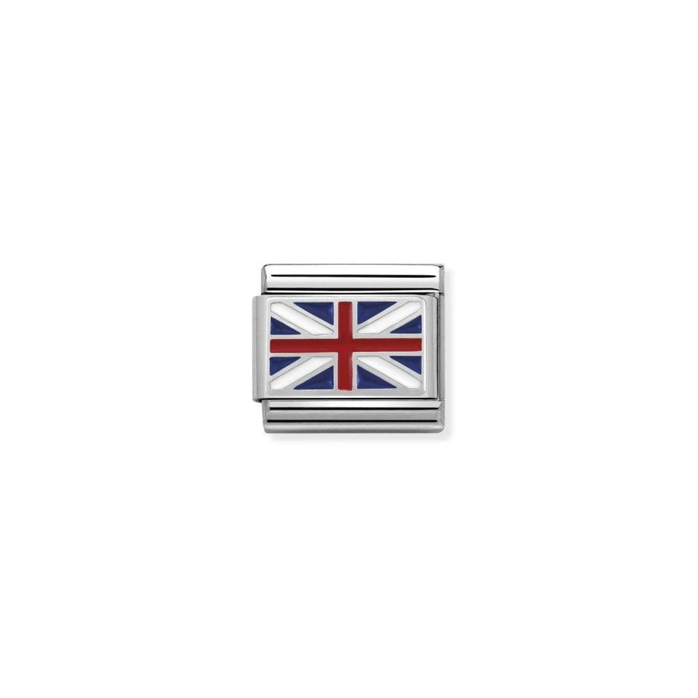 Nomination Classic Union Jack Flag 330207/04 - Judith Hart Jewellers