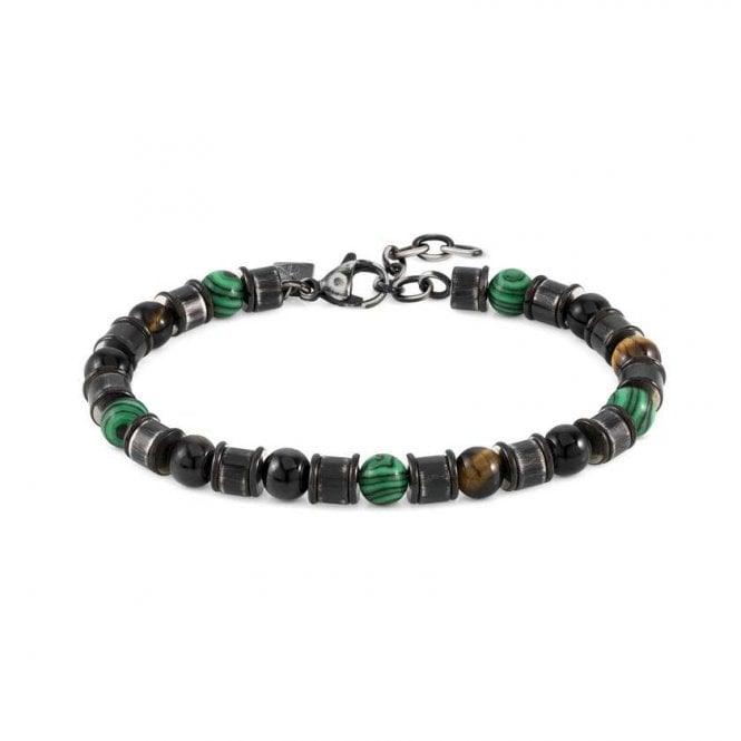 Nomination Instinct Steel and Stones Vintage Large Mixed Bracelet 027922/061 - Judith Hart Jewellers