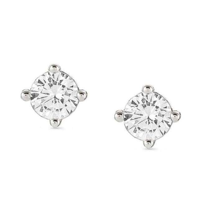 Nomination Sentimental Silver Round Stud Earrings 149205/017 - Judith Hart Jewellers