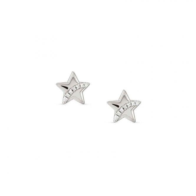 Nomination Sweetrock Romance Silver Star Stud Earrings 148024/032 - Judith Hart Jewellers