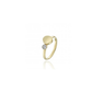 Chimento 18ct Yellow Gold Armillas Glow 0.03ct Ring Size N