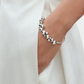 Georg Jensen Moonlight Grapes Closed Bangle Large 20001644L