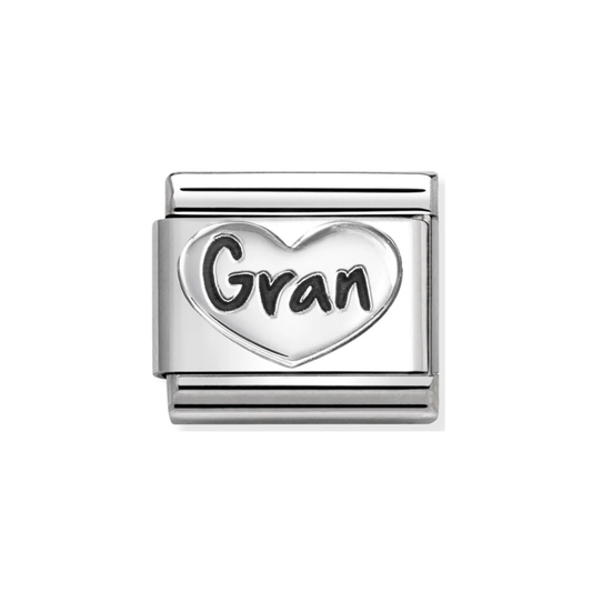 Nomination Composable Classic Silver Gran Heart Charm 330101/98