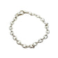 Sterling Silver Solid Marine Bracelet 7.5"