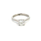 Platinum 1.10ct Brilliant Cut Diamond Ring Size M