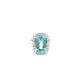 18ct White Gold 5.65cts Aquamarine And Diamond Ring Size N