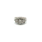 Pre-Owned 18ct Gold 1.25ct Diamond Cluster Ring Size R