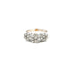 Pre-Owned Triple Diamond Cluster Ring Size S