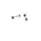 Tish Lyon Labret Titanium Ball Stud Earrings