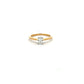 18ct Yellow Gold 0.46ct Oval Laboratory Grown Diamond Ring Size L