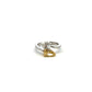 Platinum Laboratory Grown Toi Et Moi Pear Cut Diamond Ring Size L