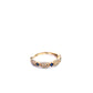 9ct Yellow Gold Sapphire and Diamond Ring Size M
