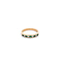 18ct Yellow Gold Emerald and Diamond Ring