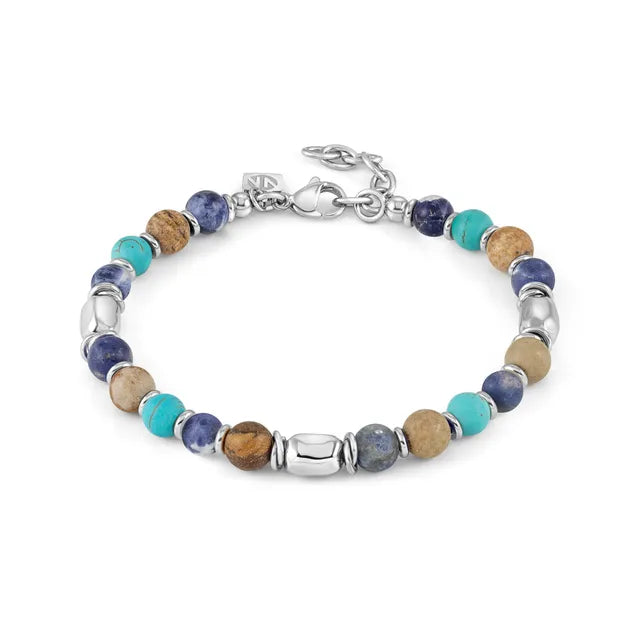 Nomination Instinctstyle Mix Turquoise Sodalite Bracelet 027932/062