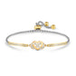 Nomination Milleluci Beloved Yellow Gold Plated Heart Infinity Bracelet 028030/035