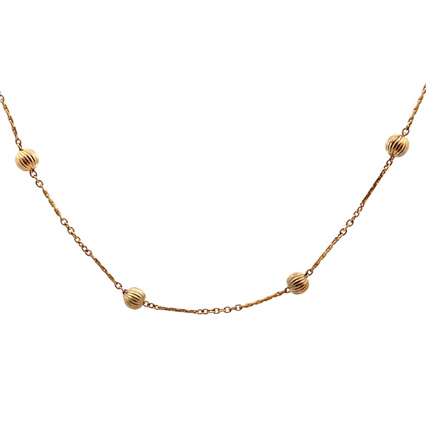 Pre-Owned 9ct Gold Decorative 27" Chain