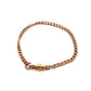 Pre-Owned Rose Gold Curb Bracelet with Swivel Clasp