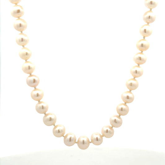 Pre-Owned 18" Freshwater Cultured Pearl 7-8mm Necklace