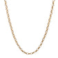Pre-Owned 18" 9ct Gold Oval Belcher Chain