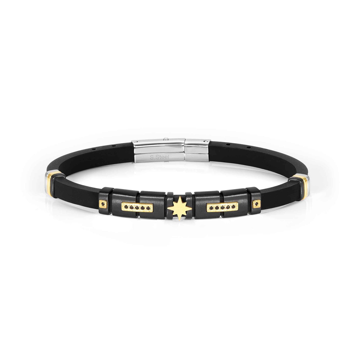Nomination City Bracelet with Central Wind Rose Symbol 028817/014