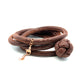 Brown Sparkle 38cm Leather Cord Double Wrap Bracelet
