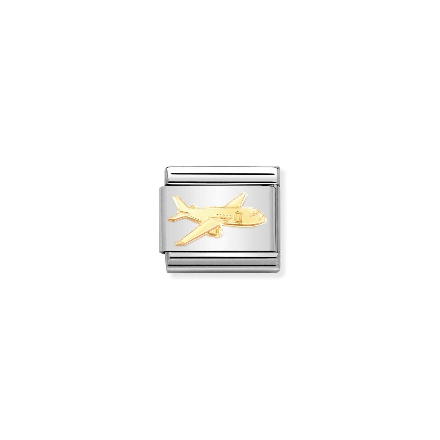 Nomination Composable Gold Plane Charm 030162/75