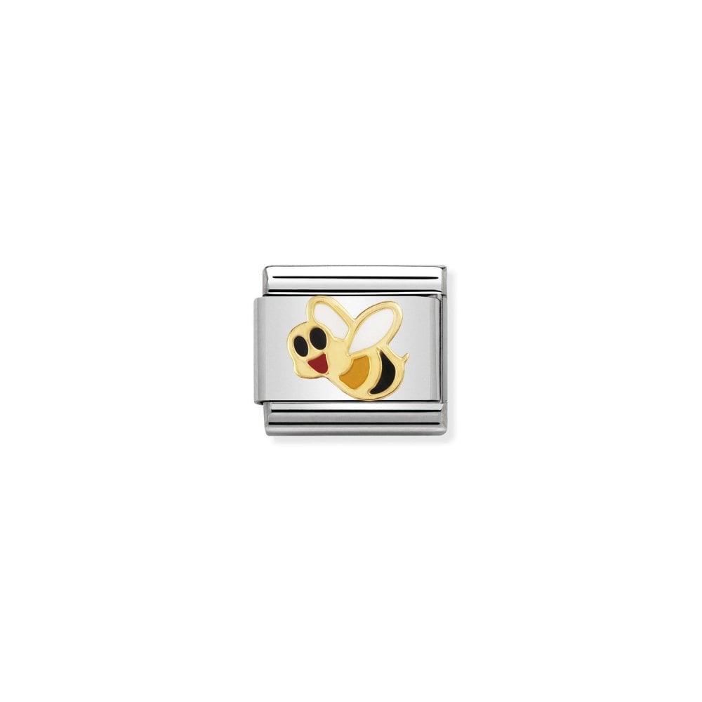 Nomination Classic Enamel Bee Face Charm 030211/11