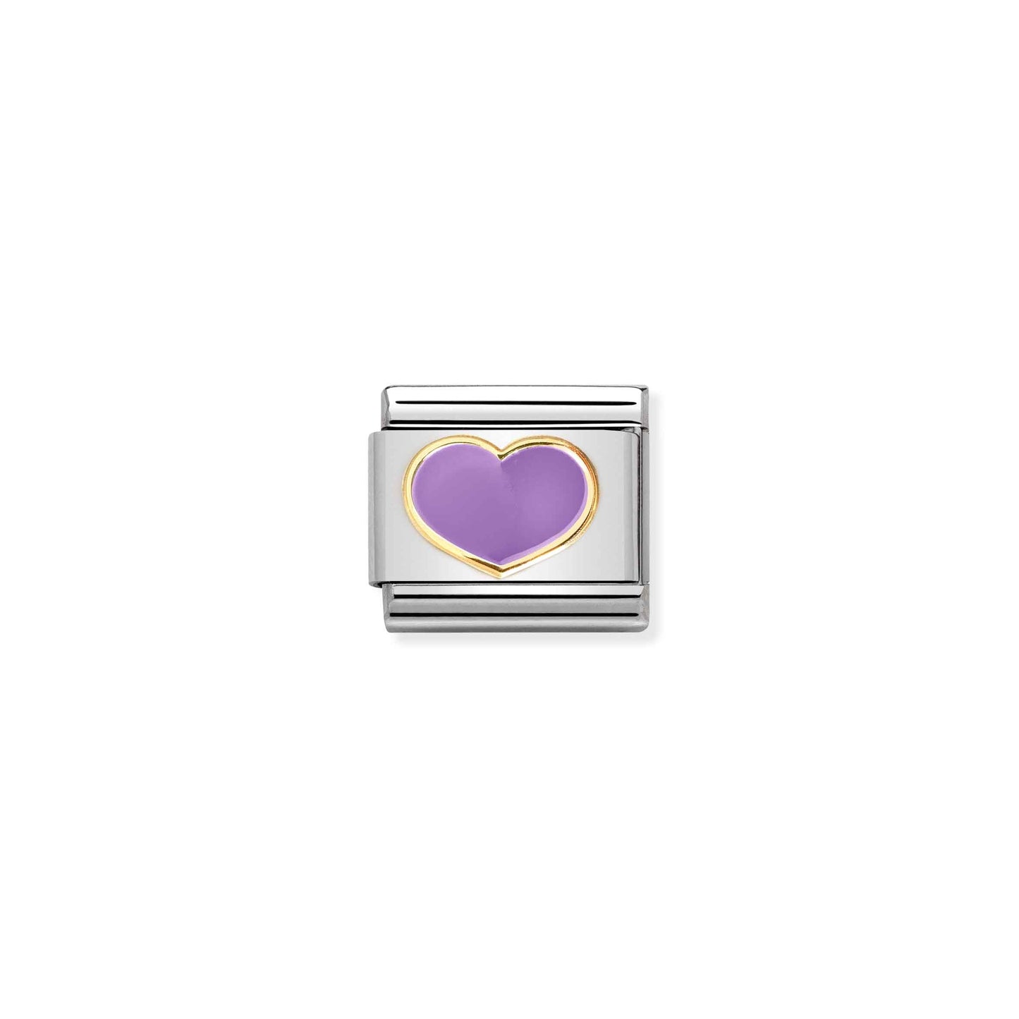 Nomination Composable Purple Enamel Heart Charm 030283/22