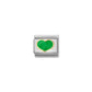 Nomination Composable Green Heart Charm  030283/23