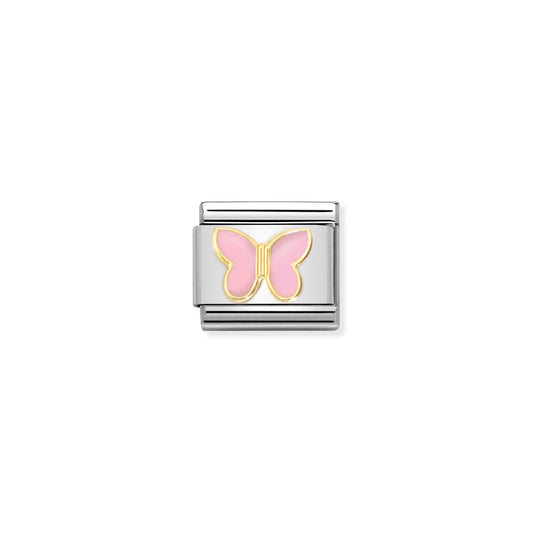 Nomination Composable Pink Enamel Butterfly Charm 030285/59