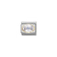 Nomination Classic Clear Facet Oval Charm 030601/010