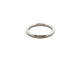 Platinum Narrow Round Wire Ring Size T