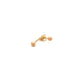 9ct Yellow Gold 3mm Ball Stud Earrings