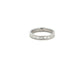 18ct White Gold 0.30ct Emerald Cut Diamond Ring Size N