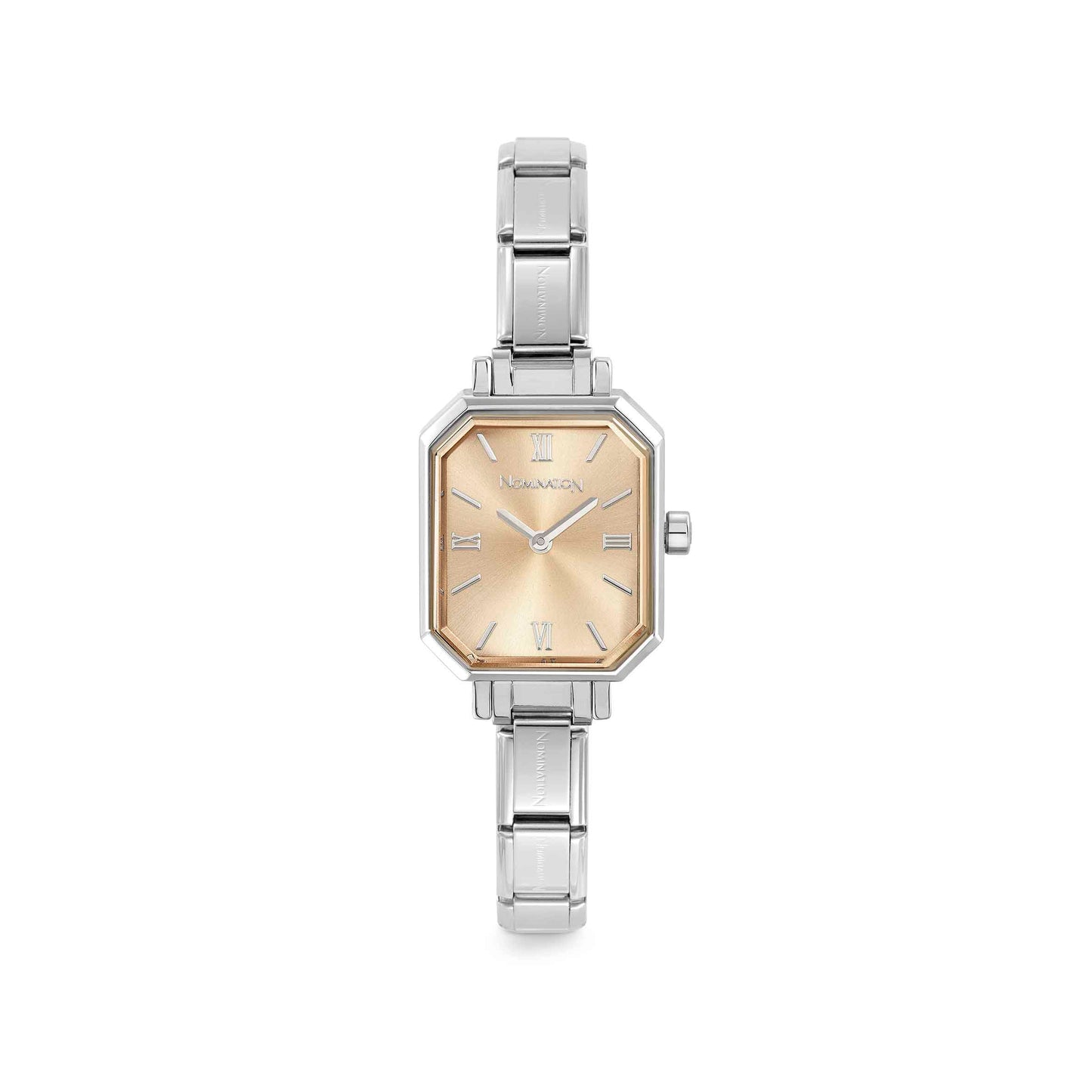 Nomination Paris Time Yellow Dial Stainless Steel Watch 076037/038