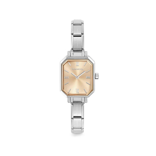 Nomination Paris Time Yellow Dial Stainless Steel Watch 076037/038