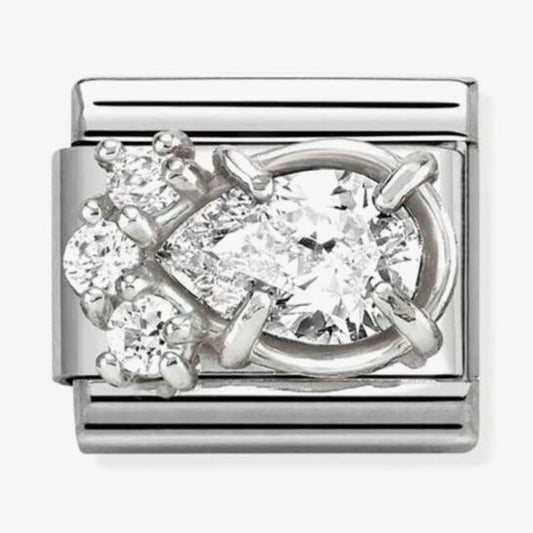 Nomination Composable Classic Cubic Zirconia Charm 330329/01
