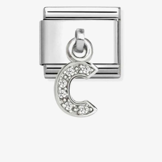Nomination Composable Classic Cubic Zirconia Letter C 331818/03