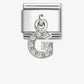 Nomination Composable Classic Cubic Zirconia Letter G 331818/07