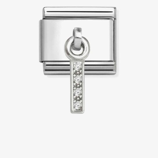 Nomination Composable Classic Cubic Zirconia Letter I 331818/09