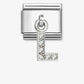 Nomination Composable Classic Cubic Zirconia Letter L 331818/12