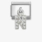 Nomination Composable Classic Cubic Zirconia Letter N 331818/14