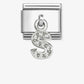 Nomination Composable Classic Cubic Zirconia Letter S 331818/19
