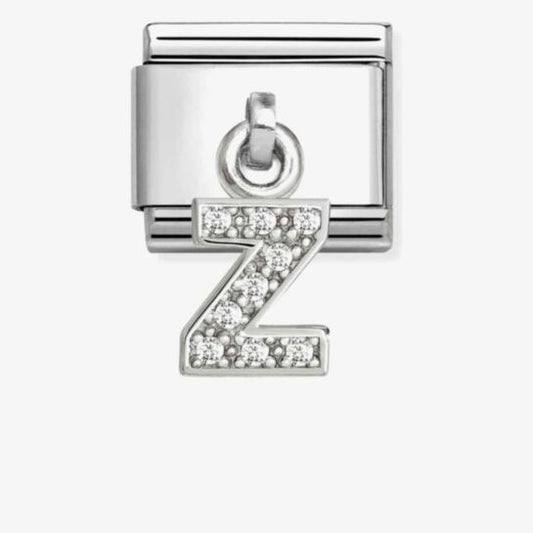 Nomination Composable Classic Cubic Zirconia Letter Z Charm 331818/26
