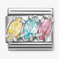 Nomination Composable Classic Colour Mix Cubic Zirconia Trilogy 330329/20