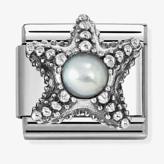 Nomination Composable Classic White Pearl Starfish 330511/09