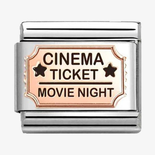 Nomination Cinema Ticket Movie Night Charm Link 430201/20