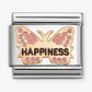 Nomination Composable Classic Pink Butterfly Happiness Charm 430202/49