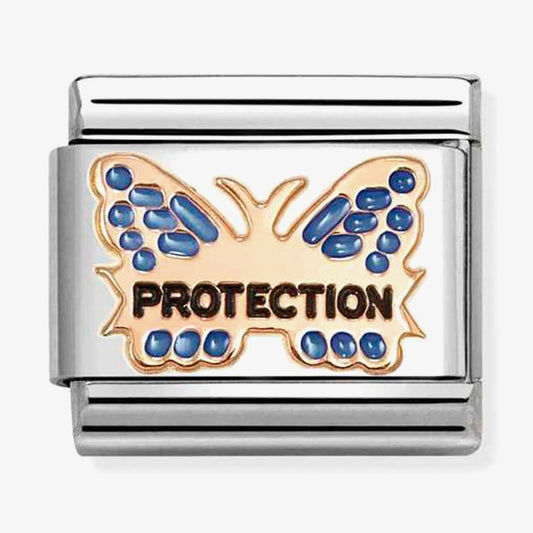 Nomination Composable Classic Blue Butterfly Protection Charm 430202/51